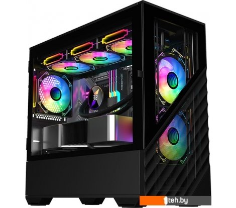  - Корпуса 1stPlayer DK D7 D7-BK-3F1 - DK D7 D7-BK-3F1