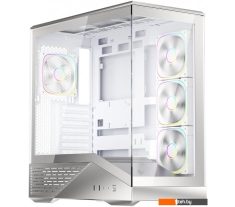  - Корпуса 1stPlayer GM7 ARGB GM7-SV-3FN7R-W-1FN7-W (серебристый) - GM7 ARGB GM7-SV-3FN7R-W-1FN7-W (серебристый)