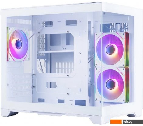  - Корпуса 1stPlayer MV6-TRANSPARENT ARGB (белый) - MV6-TRANSPARENT ARGB (белый)