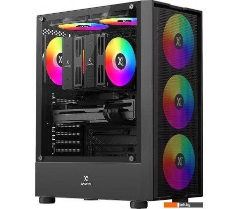  - Корпуса XASTRA A301 4FRGB (черный) - A301 4FRGB (черный)