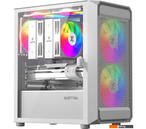  - Корпуса XASTRA A303M 3ARGB (белый) - A303M 3ARGB (белый)