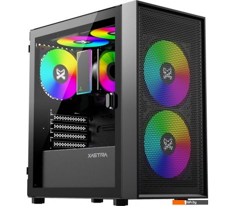  - Корпуса XASTRA A305M 3ARGB (черный) - A305M 3ARGB (черный)