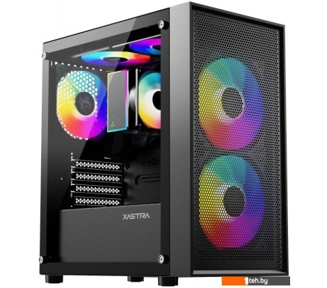  - Корпуса XASTRA A305M 3FRGB (черный) - A305M 3FRGB (черный)