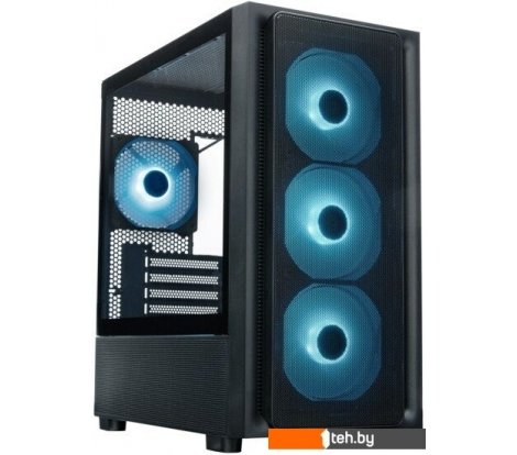  - Корпуса XASTRA A411M 4ARGB-FC (черный) - A411M 4ARGB-FC (черный)