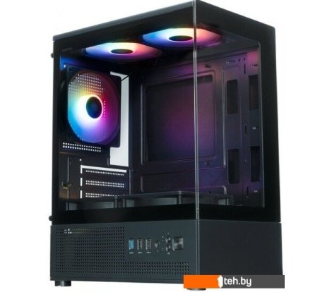  - Корпуса XASTRA Q300M 5FRGB (черный) - Q300M 5FRGB (черный)