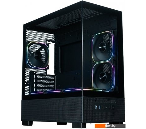  - Корпуса XASTRA Q500M 6ARGB-FG-C10-UC (черный) - Q500M 6ARGB-FG-C10-UC (черный)