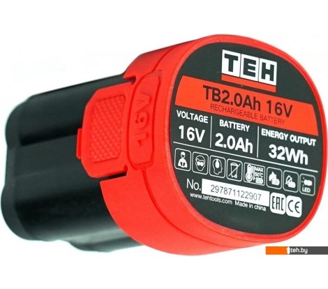  - Аккумуляторы и зарядные устройства для инструмента TEH TB2.0Ah 16V (16В/2 Ah) - TB2.0Ah 16V (16В/2 Ah)
