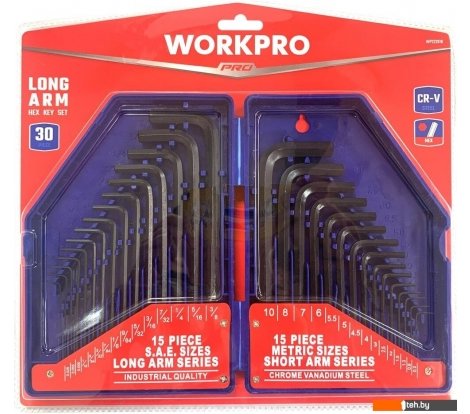  - Наборы инструментов Workpro WP222018 (30 предметов) - WP222018 (30 предметов)