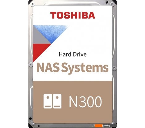  - Жесткие диски Toshiba N300 8TB HDWG780UZSVA - N300 8TB HDWG780UZSVA