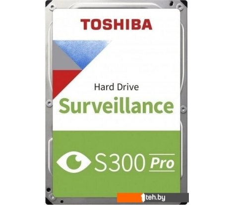  - Жесткие диски Toshiba S300 Pro Surveillance 10TB HDWTA1AUZSVA - S300 Pro Surveillance 10TB HDWTA1AUZSVA