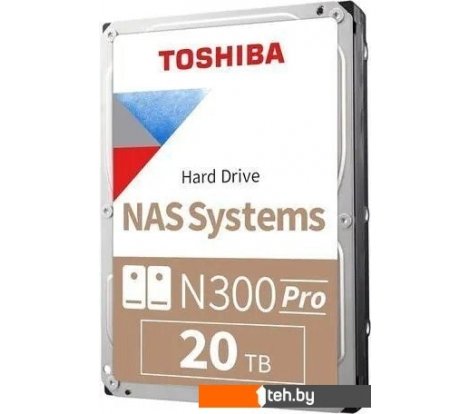  - Жесткие диски Toshiba N300 Pro 20TB HDWG62AUZSVB - N300 Pro 20TB HDWG62AUZSVB