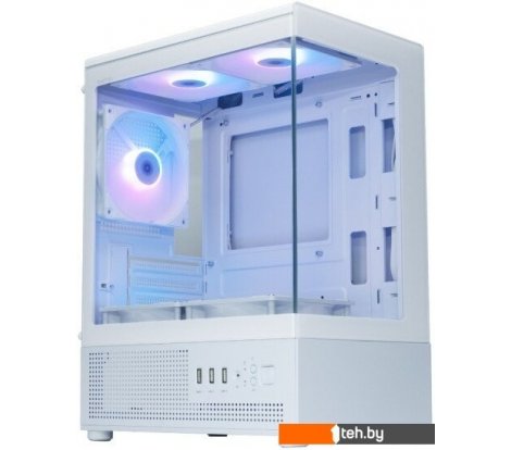  - Корпуса XASTRA Q300M 5ARGB-FC-C6 WH (белый) - Q300M 5ARGB-FC-C6 WH (белый)