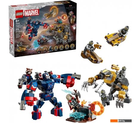  - Конструкторы LEGO Marvel 76322 Мстители: Финал Тор против Читаури - Marvel 76322 Мстители: Финал Тор против Читаури