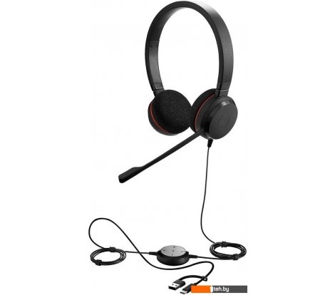  - Наушники и гарнитуры Jabra Evolve 20 MS Stereo USB-C/A - Evolve 20 MS Stereo USB-C/A