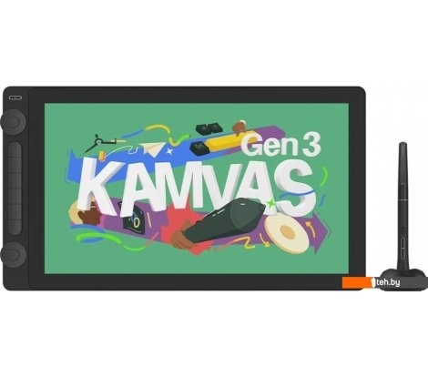  - Графические планшеты Huion Kamvas 16 Gen 3 GS1563 (черный) - Kamvas 16 Gen 3 GS1563 (черный)