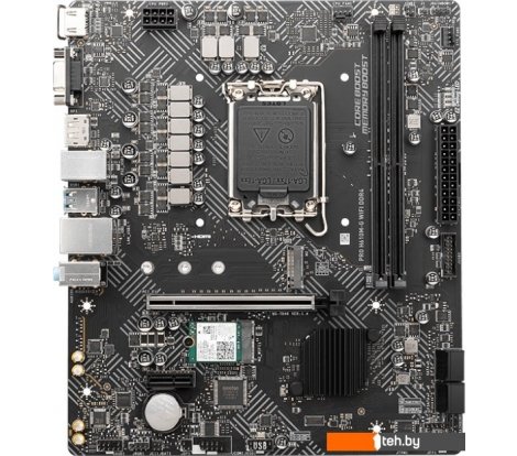  - Материнские платы MSI PRO H610M-G WiFi DDR4 - PRO H610M-G WiFi DDR4