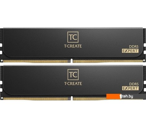  - Оперативная память Team T-Create Expert 2x16ГБ DDR5 6400 МГц CTCED532G6400HC40BDC01 - T-Create Expert 2x16ГБ DDR5 6400 МГц CTCED532G6400HC40BDC01