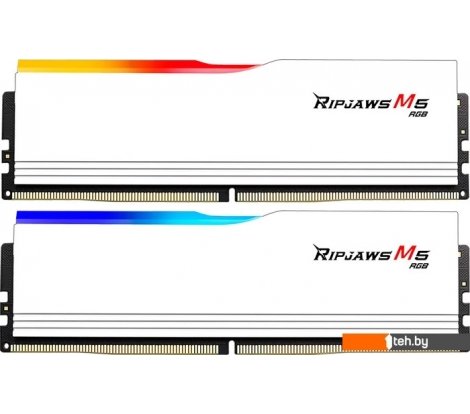  - Оперативная память G.Skill Ripjaws M5 RGB 2x16ГБ DDR5 6000 МГц F5-6000J3040F16GX2-RM5RW - Ripjaws M5 RGB 2x16ГБ DDR5 6000 МГц F5-6000J3040F16GX2-RM5RW