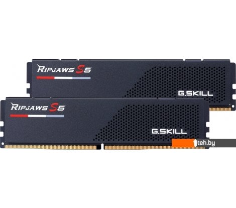  - Оперативная память G.Skill Ripjaws S5 2x32ГБ DDR5 5600 МГц F5-5600J3636D32GX2-RS5K - Ripjaws S5 2x32ГБ DDR5 5600 МГц F5-5600J3636D32GX2-RS5K