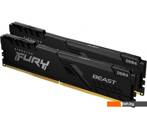 - Оперативная память Kingston FURY Beast 2x32GB DDR4 PC4-28800 KF436C18BBK2/64 - FURY Beast 2x32GB DDR4 PC4-28800 KF436C18BBK2/64