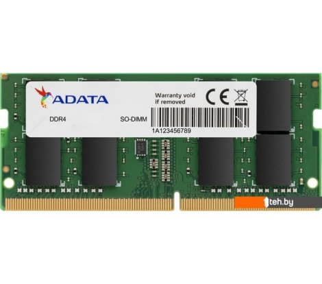  - Оперативная память ADATA Premier 32ГБ DDR4 SODIMM 3200 МГц AD4S320032G22-SGN - Premier 32ГБ DDR4 SODIMM 3200 МГц AD4S320032G22-SGN