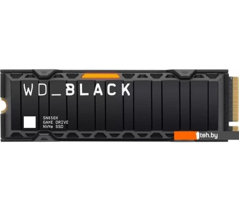  - SSD WD Black SN850X NVMe Heatsink 2TB WDS200T2XHE - Black SN850X NVMe Heatsink 2TB WDS200T2XHE