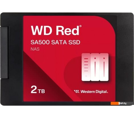  - SSD WD Red SA500 NAS 2TB WDS200T2R0A - Red SA500 NAS 2TB WDS200T2R0A