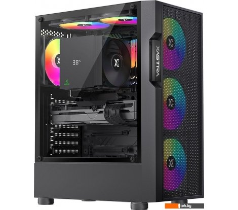  - Корпуса XASTRA A302 4FRGB (черный) - A302 4FRGB (черный)