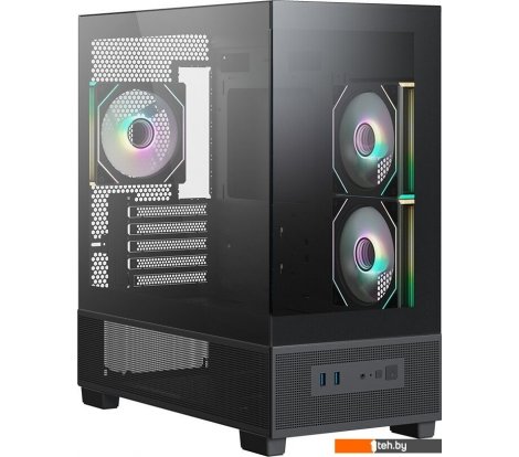  - Корпуса XASTRA Q500M 3ARGB-C10 (черный) - Q500M 3ARGB-C10 (черный)