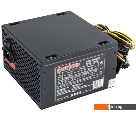  - Блоки питания ExeGate XP500 EX219463RUS-S - XP500 EX219463RUS-S