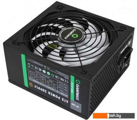  - Блоки питания GameMax GP-500 (черный) - GP-500 (черный)