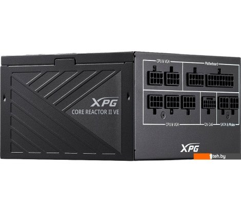  - Блоки питания ADATA XPG Core Reactor II VE 850W COREREACTORIIVE850G-BKCEU - XPG Core Reactor II VE 850W COREREACTORIIVE850G-BKCEU