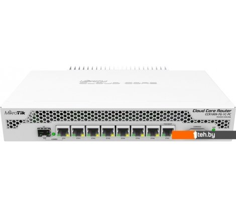 - DSL-модемы и маршрутизаторы Mikrotik Cloud Core [CCR1009-7G-1C-PC] - Cloud Core [CCR1009-7G-1C-PC]