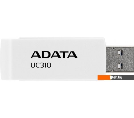  - USB Flash ADATA UC310-128G-RWH 128GB (белый) - UC310-128G-RWH 128GB (белый)