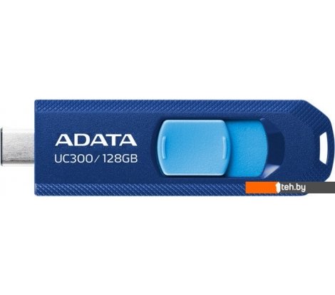  - USB Flash ADATA UC300 128GB (синий/голубой) - UC300 128GB (синий/голубой)