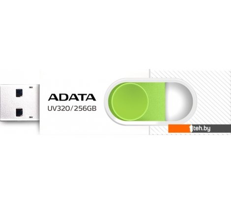  - USB Flash ADATA UV320 256GB AUV320-256G-RWHGN - UV320 256GB AUV320-256G-RWHGN