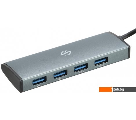  - USB-хабы и док-станции Digma HUB-4U3.0-UC-G - HUB-4U3.0-UC-G