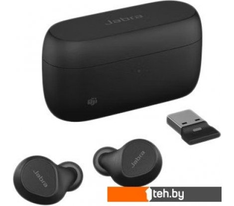  - Наушники и гарнитуры Jabra Evolve2 Buds MS USB-A - Evolve2 Buds MS USB-A