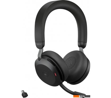  - Наушники и гарнитуры Jabra Evolve2 75 MS Stereo USB-C (черный) - Evolve2 75 MS Stereo USB-C (черный)