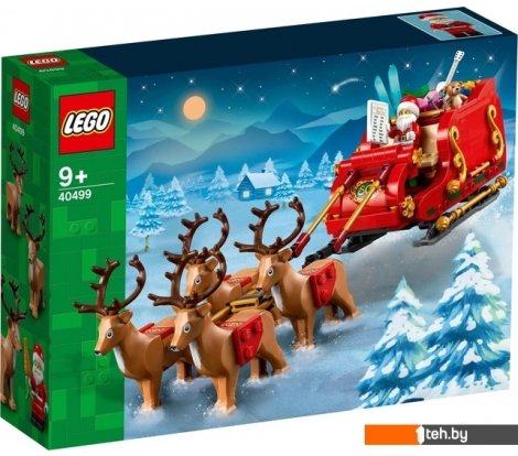  - Конструкторы LEGO 40499 Сувенирный набор Сани Деда Мороза - 40499 Сувенирный набор Сани Деда Мороза