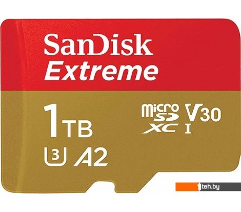  - Карты памяти SanDisk Extreme microSDXC SDSQXAV-1T00-GN6MN 1TB - Extreme microSDXC SDSQXAV-1T00-GN6MN 1TB