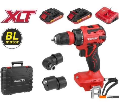  - Шуруповерты, гайковерты, электроотвертки Wortex BD 2025 LiSET ALL1 XLT 1325844 (с 2-мя АКБ, кейс) - BD 2025 LiSET ALL1 XLT 1325844 (с 2-мя АКБ, кейс)