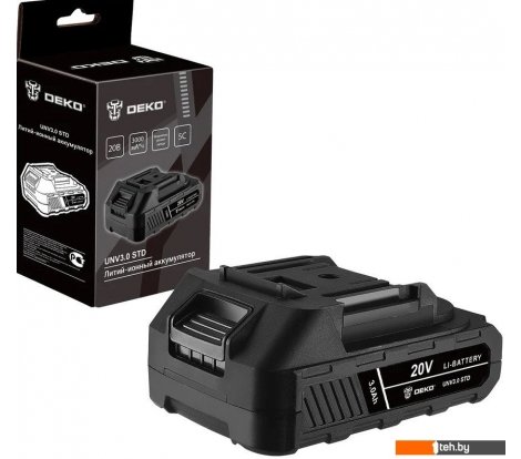  - Аккумуляторы и зарядные устройства для инструмента Deko UNV3.0 STD 063-4493 (20В/3 Ач) - UNV3.0 STD 063-4493 (20В/3 Ач)