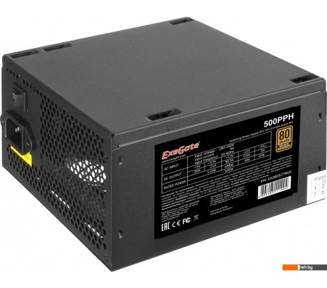  - Блоки питания ExeGate 500PPH 80 Plus Bronze EX280577RUS-S - 500PPH 80 Plus Bronze EX280577RUS-S