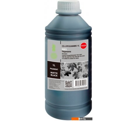  - Картриджи для принтеров и МФУ CACTUS CS-I-PFI320MBK-1L - CS-I-PFI320MBK-1L