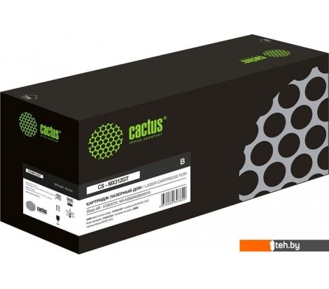  - Картриджи для принтеров и МФУ CACTUS CS-MX312GT (аналог Sharp MX312GT) - CS-MX312GT (аналог Sharp MX312GT)