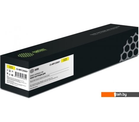  - Картриджи для принтеров и МФУ CACTUS CS-MPC2550Y (аналог Ricoh MPC2550Y) - CS-MPC2550Y (аналог Ricoh MPC2550Y)