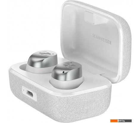  - Наушники и гарнитуры Sennheiser Momentum True Wireless 4 (белый/серебристый) - Momentum True Wireless 4 (белый/серебристый)
