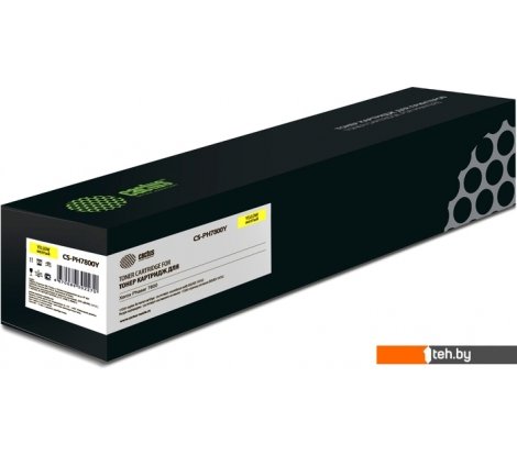  - Картриджи для принтеров и МФУ CACTUS CS-PH7800Y (аналог Xerox 106R01572) - CS-PH7800Y (аналог Xerox 106R01572)