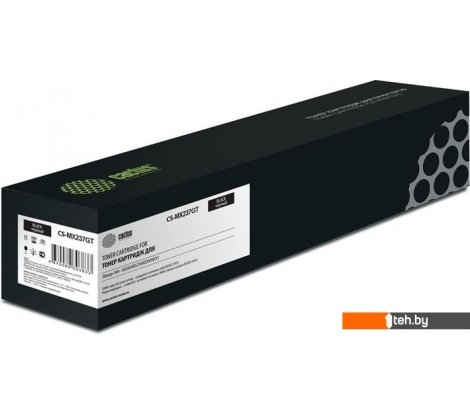  - Картриджи для принтеров и МФУ CACTUS CS-MX237GT (аналог Sharp MX237GT) - CS-MX237GT (аналог Sharp MX237GT)
